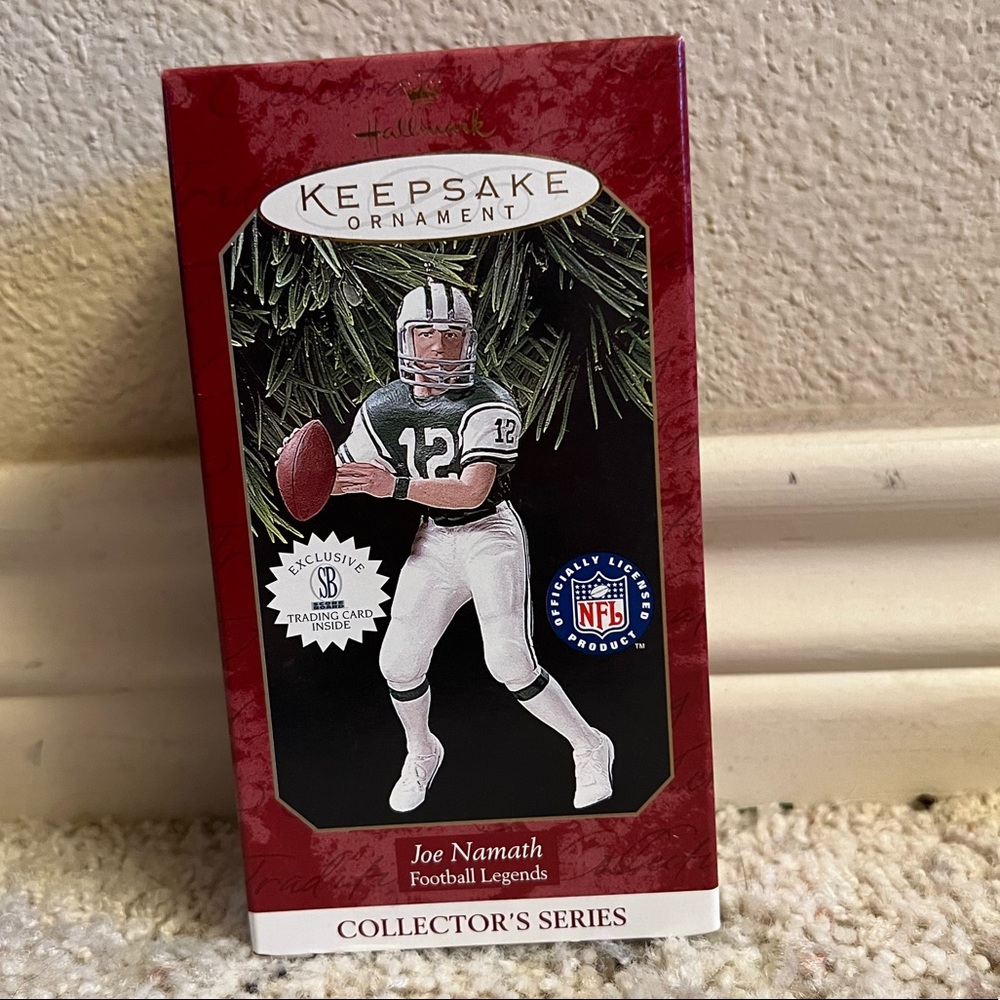 Joe Namath Keepsake Ornament